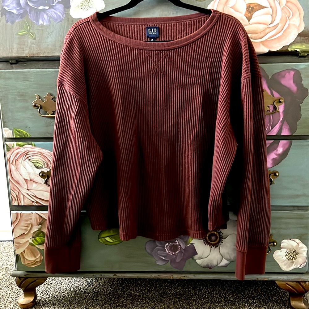 Gap thermal sweatshirt